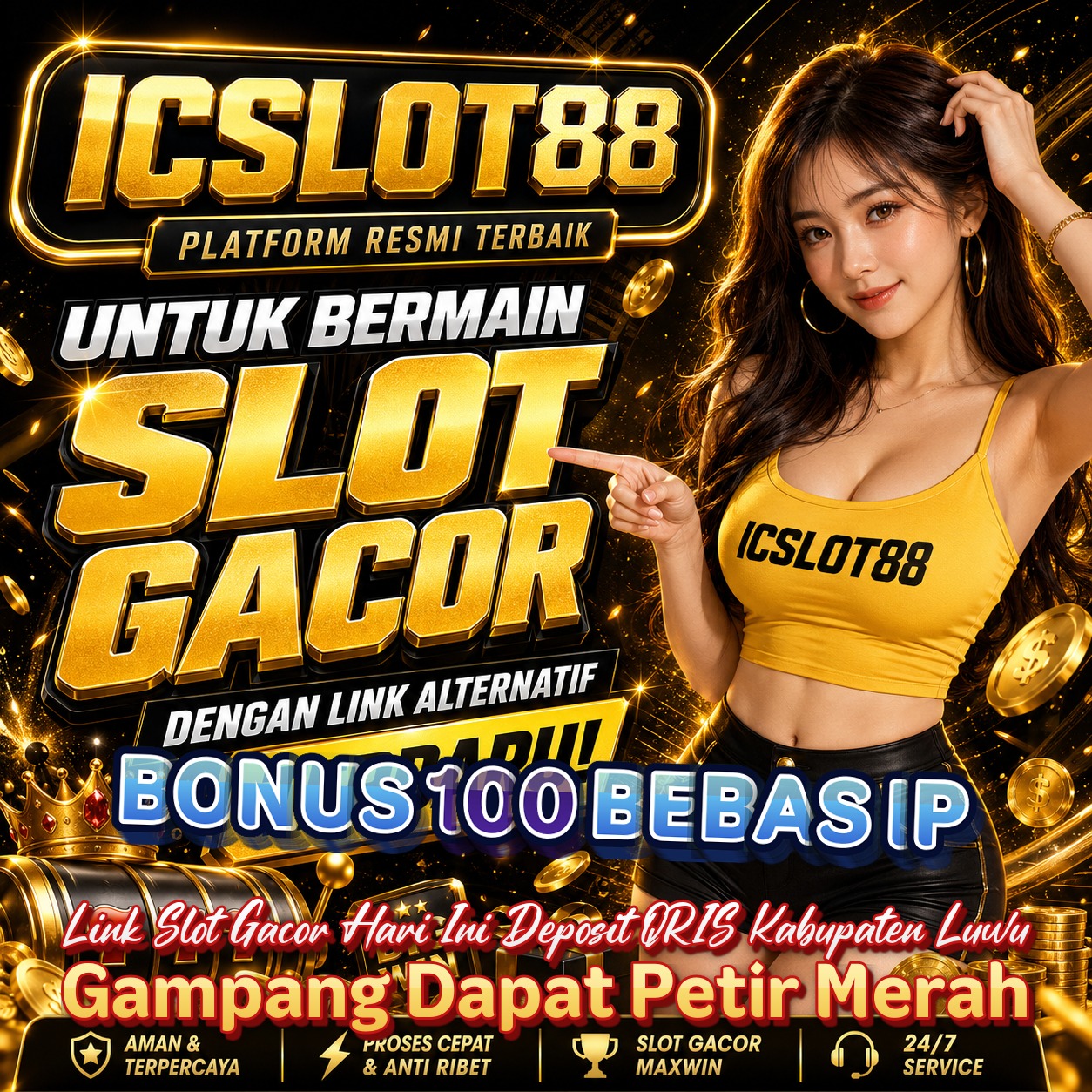 BONUS 100 BEBAS IP
